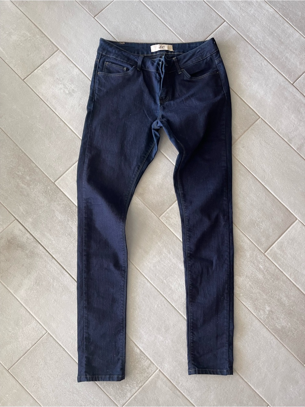 Zara Dark Wash Skinny Jeans